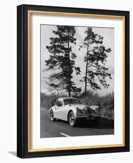 Jaguar XK120 Hardtop-null-Framed Photographic Print