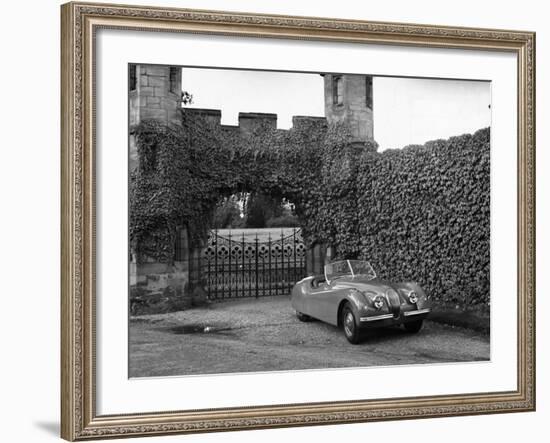 Jaguar XK120 Sports Car-null-Framed Photographic Print