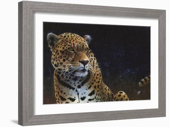 Jaguar-Durwood Coffey-Framed Giclee Print