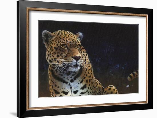 Jaguar-Durwood Coffey-Framed Giclee Print