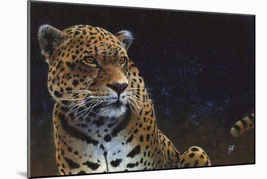 Jaguar-Durwood Coffey-Mounted Giclee Print