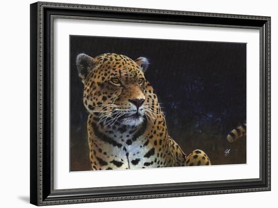 Jaguar-Durwood Coffey-Framed Giclee Print