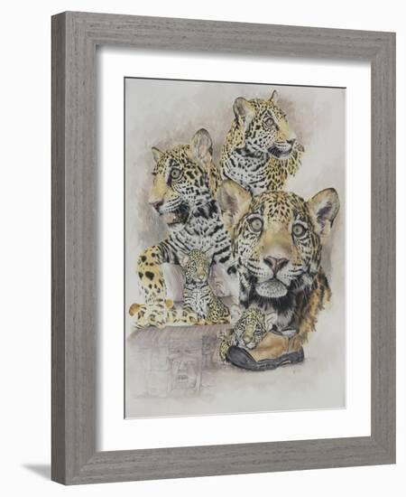 Jaguars-Barbara Keith-Framed Giclee Print