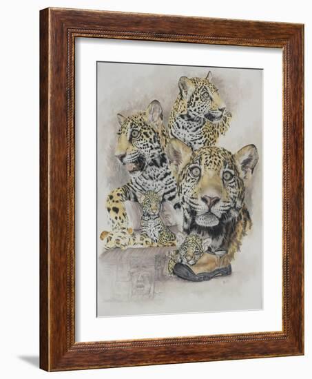 Jaguars-Barbara Keith-Framed Giclee Print