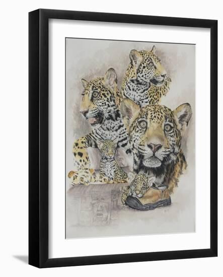 Jaguars-Barbara Keith-Framed Giclee Print