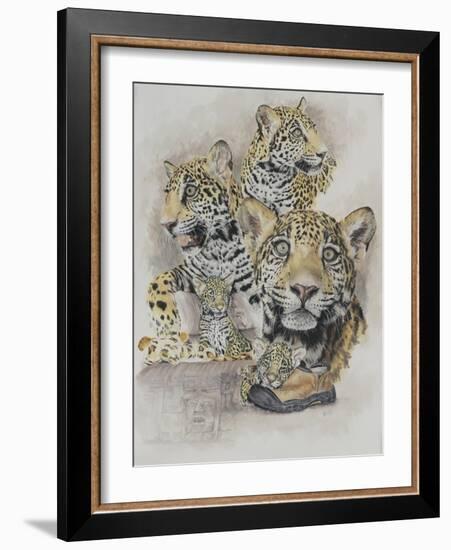 Jaguars-Barbara Keith-Framed Giclee Print