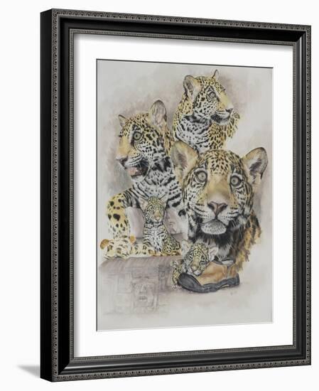 Jaguars-Barbara Keith-Framed Giclee Print