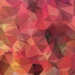 Background Abstract Geometric Rumpled Triangular Polygon Style-JAH MICRO-Framed Art Print