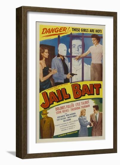 Jail Bait, 1954-null-Framed Art Print