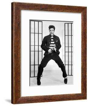 Jailhouse Rock, Elvis Presley, 1957-null-Framed Photo