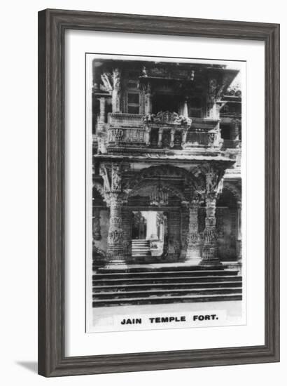 Jain Temple Fort, Ahmedabad, India, C1925-null-Framed Giclee Print