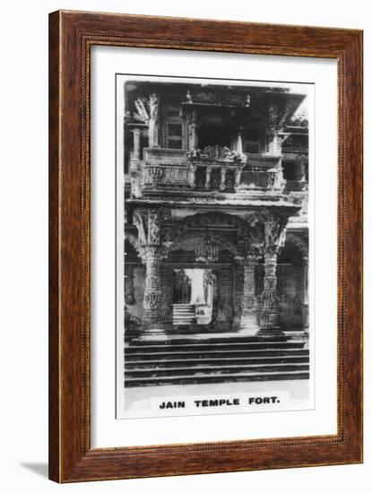 Jain Temple Fort, Ahmedabad, India, C1925-null-Framed Giclee Print