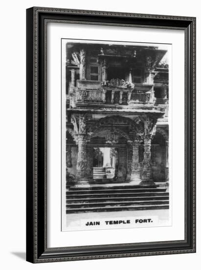 Jain Temple Fort, Ahmedabad, India, C1925-null-Framed Giclee Print