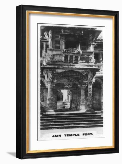 Jain Temple Fort, Ahmedabad, India, C1925-null-Framed Giclee Print