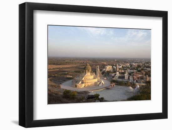 Jain Temple, Newly Constructed, at the Foot of Shatrunjaya Hill-Annie Owen-Framed Photographic Print