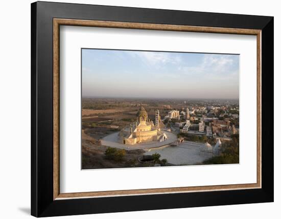 Jain Temple, Newly Constructed, at the Foot of Shatrunjaya Hill-Annie Owen-Framed Photographic Print