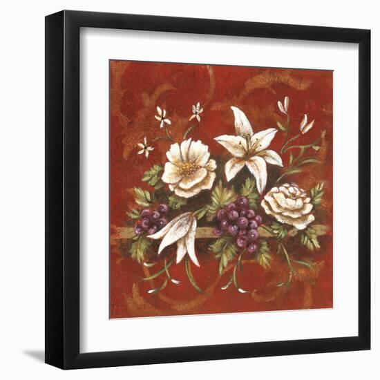 Jaipur Blossoms I-Fiona Demarco-Framed Art Print