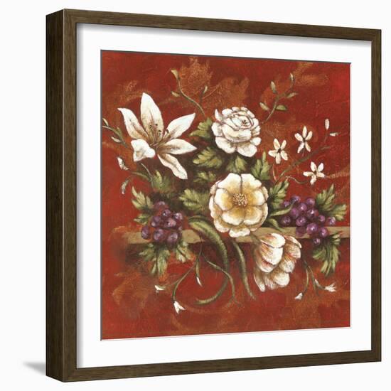 Jaipur Blossoms II-Fiona Demarco-Framed Art Print