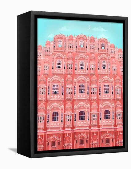 Jaipur, India-Petra Lizde-Framed Premier Image Canvas