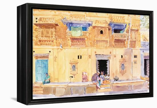 Jaisalmer, 1999 (W/C on Paper)-Lucy Willis-Framed Premier Image Canvas