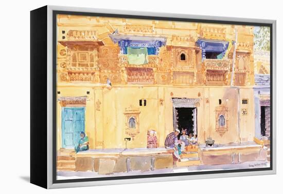 Jaisalmer, 1999 (W/C on Paper)-Lucy Willis-Framed Premier Image Canvas