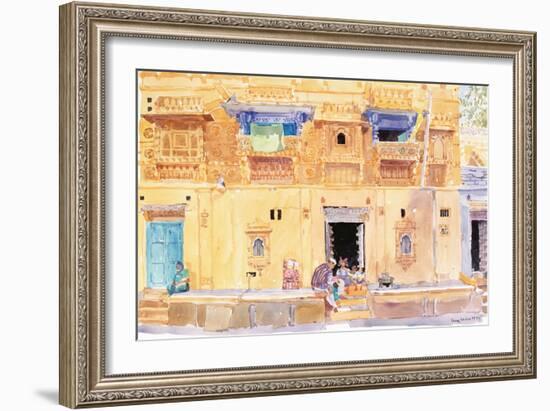 Jaisalmer, 1999 (W/C on Paper)-Lucy Willis-Framed Giclee Print