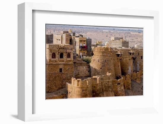 Jaisalmer Fort. Golden Sandstone Fort. Jaisalmer. Rajasthan. India-Tom Norring-Framed Photographic Print