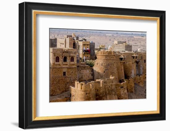 Jaisalmer Fort. Golden Sandstone Fort. Jaisalmer. Rajasthan. India-Tom Norring-Framed Photographic Print