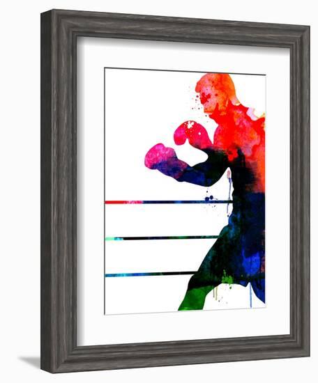 Jake Watercolor-Lora Feldman-Framed Art Print