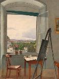 View from the Artist's Studio in Alservorstadt toward Dornbach-Jakob Alt-Giclee Print