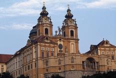 Melk Abbey, Library-Jakob Prandtauer-Stretched Canvas