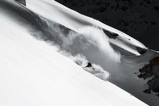 Sunset Snowboarding-Jakob Sanne-Photographic Print