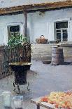 Jam Cooking, 1892-Jakov Jakovlevich Kalinichenko-Framed Premier Image Canvas