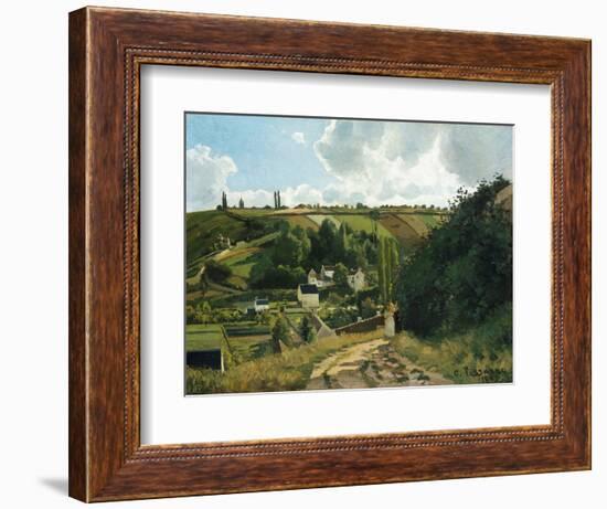 Jalais, Hill, Pontoise-Camille Pissarro-Framed Art Print