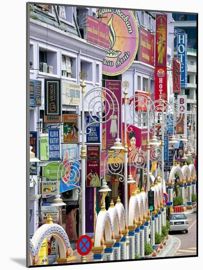 Jalan Tun Sambantham, Little India, Kuala Lumpur, Malaysia, Southeast Asia, Asia-Gavin Hellier-Mounted Photographic Print