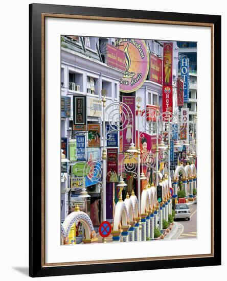 Jalan Tun Sambantham, Little India, Kuala Lumpur, Malaysia, Southeast Asia, Asia-Gavin Hellier-Framed Photographic Print