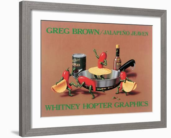 Jalape�o Jeaven-Greg Brown-Framed Art Print