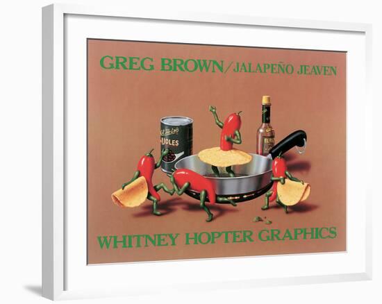 Jalape�o Jeaven-Greg Brown-Framed Art Print