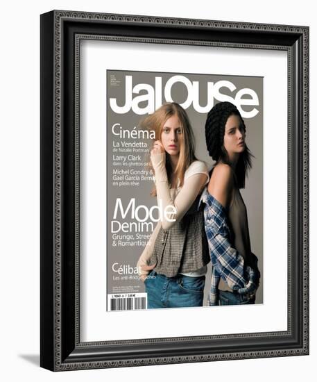 Jalouse, April 2006 - Sasha & Dominika-Elina Kechicheva-Framed Premium Giclee Print