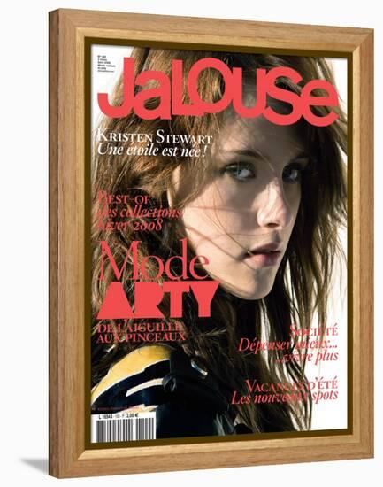 Jalouse, April 2008 - Kristen Stewart-Matthew Frost-Framed Stretched Canvas