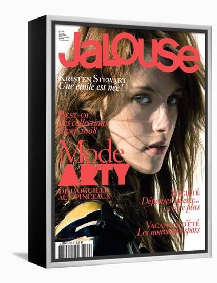 Jalouse, April 2008 - Kristen Stewart-Matthew Frost-Framed Stretched Canvas