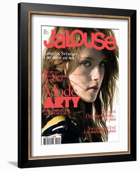 Jalouse, April 2008 - Kristen Stewart-Matthew Frost-Framed Art Print