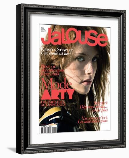 Jalouse, April 2008 - Kristen Stewart-Matthew Frost-Framed Art Print