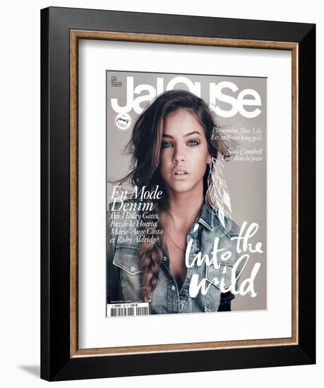 Jalouse, April 2010 - Barbara Palvin-Paul Schmidt-Framed Art Print