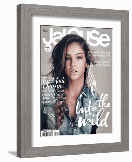 Jalouse, April 2010 - Barbara Palvin-Paul Schmidt-Framed Art Print