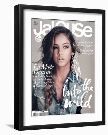 Jalouse, April 2010 - Barbara Palvin-Paul Schmidt-Framed Art Print