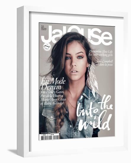 Jalouse, April 2010 - Barbara Palvin-Paul Schmidt-Framed Art Print