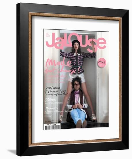 Jalouse, February 2010 - Charlotte Kemp-Mason Poole-Framed Premium Giclee Print