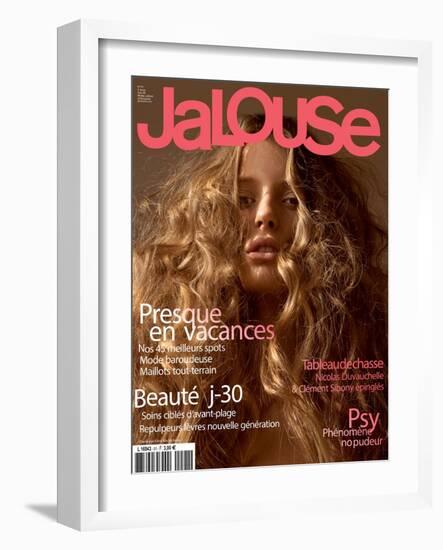 Jalouse, June 2006 - Flavia-Elina Kechicheva-Framed Art Print