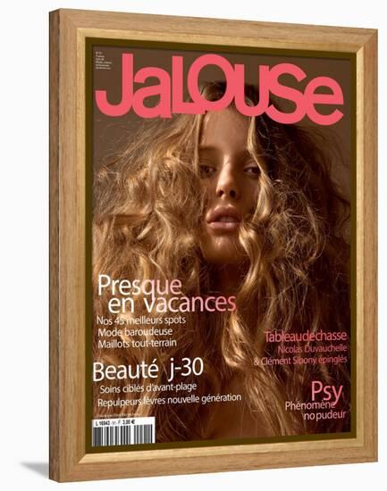 Jalouse, June 2006 - Flavia-Elina Kechicheva-Framed Stretched Canvas